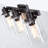 22'' 3-Light Oil Rubbed Bronze Bathroom Vanity Light with Glass Shade-814289387-866321956