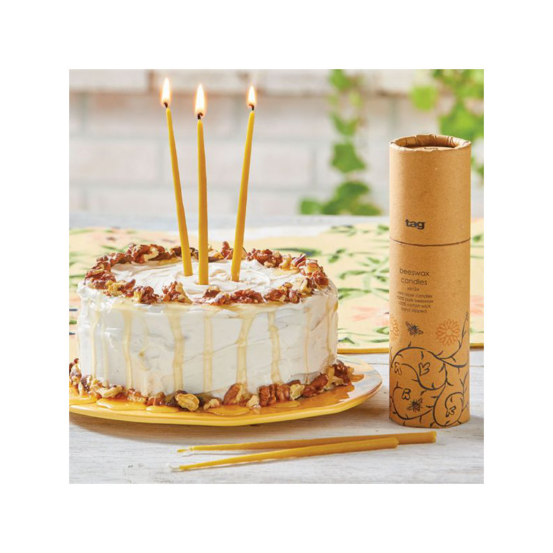 Unscented Taper Candle