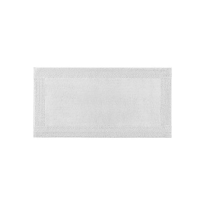 3000 Gsm Heavyweight 100% Cotton Grey Reversible Bath Rug 17X24", Medium Pile, - , Machine Washable, Add Luxury Touch To Bathroom 17X24" Rug, Pile 0.5", And , Ideal With 1000 Splendor Towels