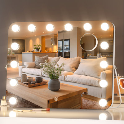 1 Small Metal Rectangle Make up Mirror