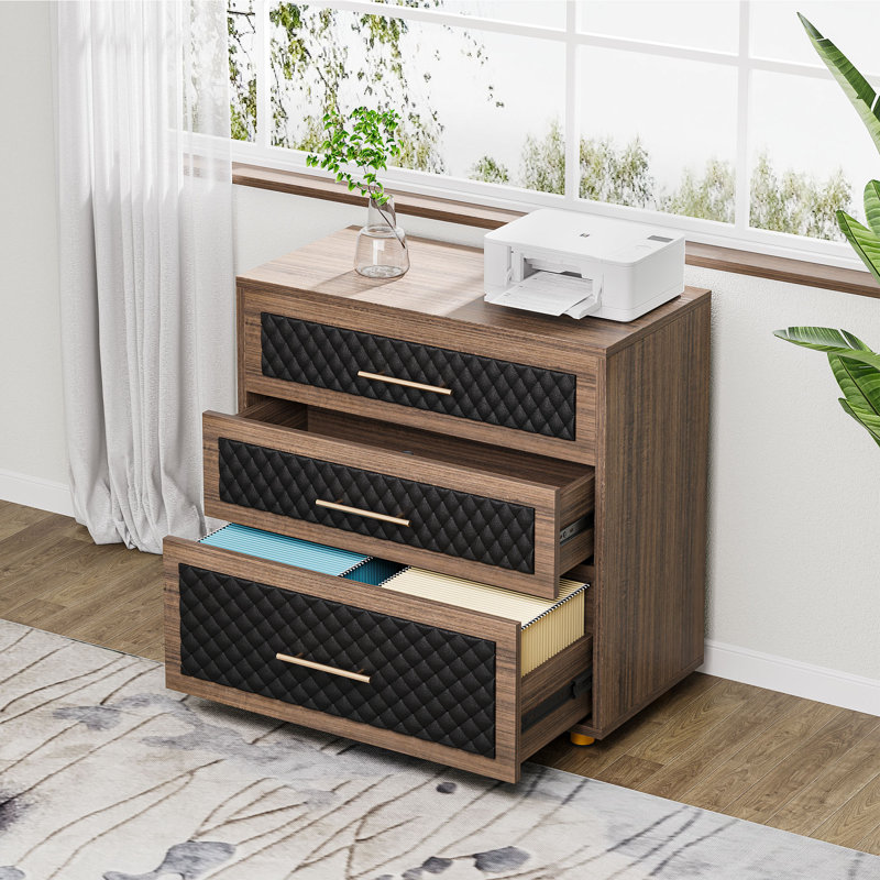 3-Drawer File Cabinet
