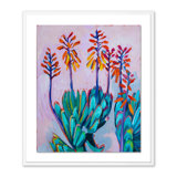 Fan Aloe Painting by Sari Shryack