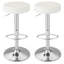 Miek Swivel Upholstered Adjustable Height Bar Stool-940856671