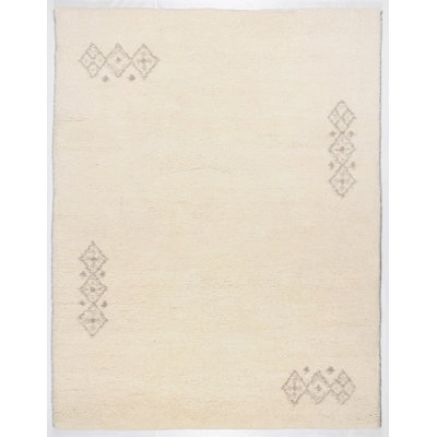 Geometric Wool Hand Woven Area Rug