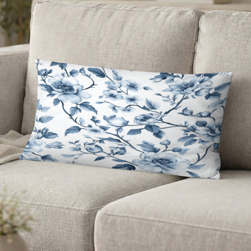 Coussin décoratif French Country, H 12 po x l 20 po