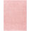 Libero Solid Shag Pink Area Rug