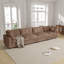 Canapé modulaire rembourré à accoudoirs larges-258382711-258382714-260358680