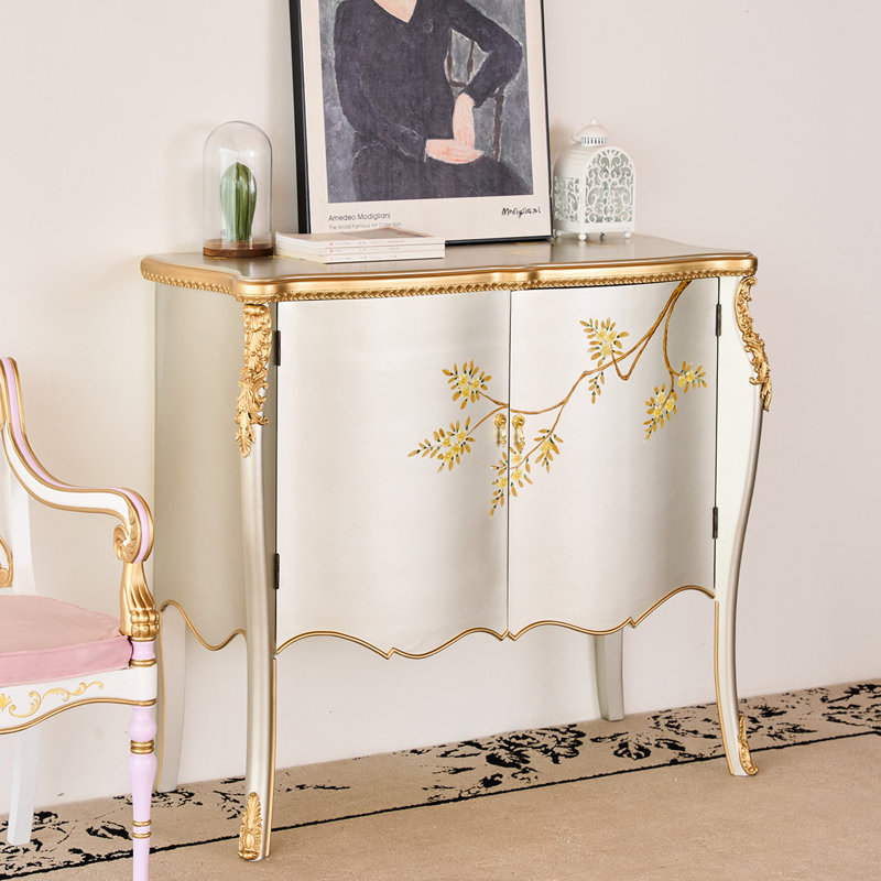 Luxury Solid Wood Entryway Cabinet
