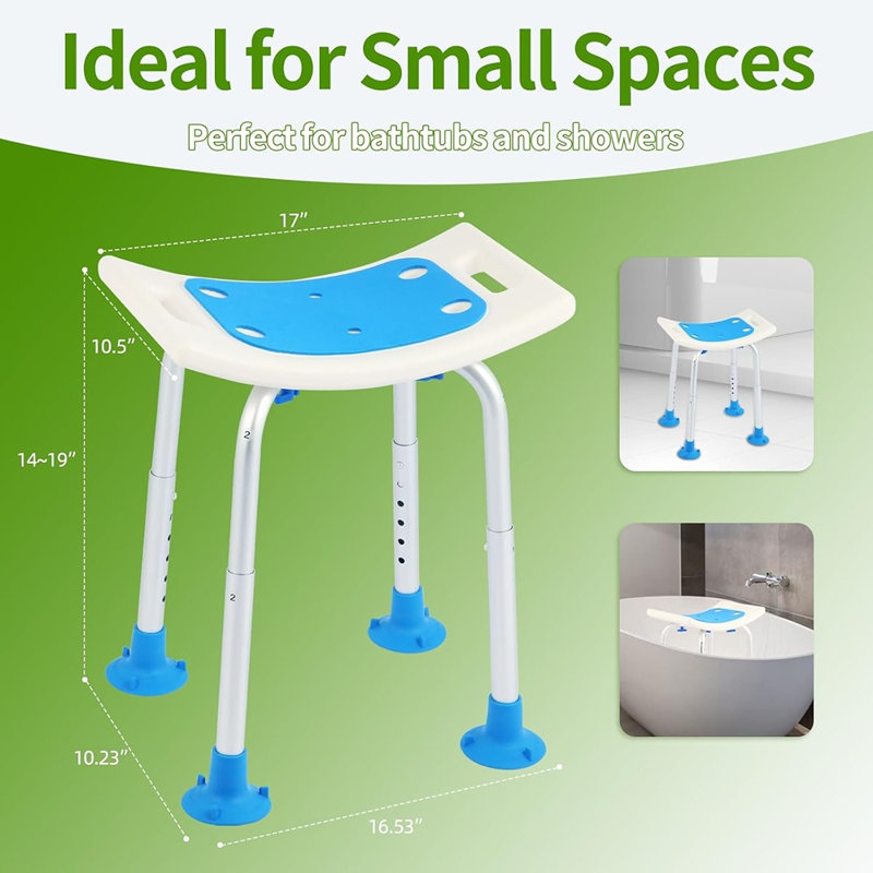 Tabouret de chaise de douche pliable pour salle de bain