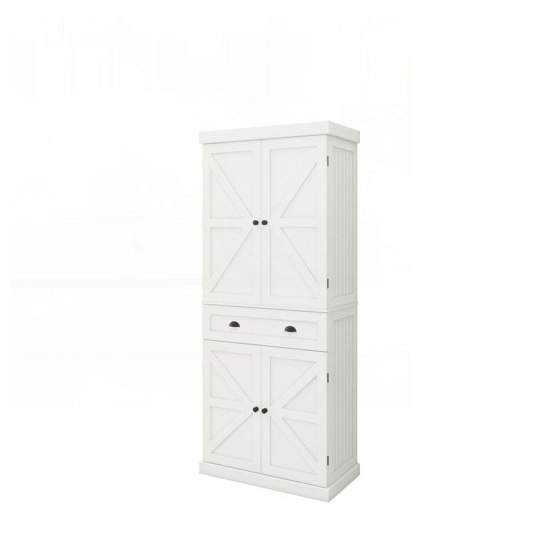 Garde-manger de 72 po Heliane, Blanc brillant 3
