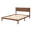 Base de lit avec tête de lit moderne Modern | Conception robuste en bois renforcé de caoutchouc pour une stabilité accrue et une finition écologique-910131952