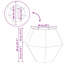 Planter 2 Pcs Steel-55003600-55003601