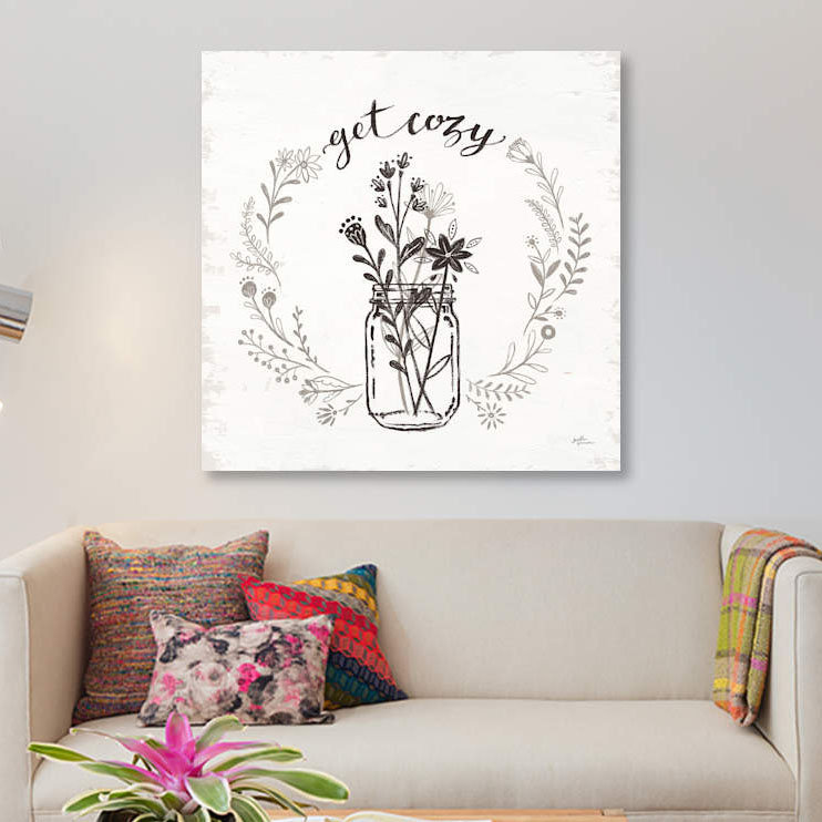 «Our Nest VIII», impression sur toile, H 48 po x l 48 po x P 1,5 po, Toile tendue, Pas de tapis