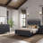 King Open Panel Bed