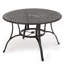 Outdoor Cast Aluminum Circular Dining Table