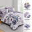 7-Piece Comforter with Sheet Set Soft Seersucker Microfiber All Season Bedding Set-122486485-122486478