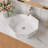 36" Wall Mounted Bathroom Vanity , Floating Bathroom Cabinet With Three-dimensional Vessel Ceramic Basin, Bathroom Storage Cabinet With Open Shelving Unit-124840801