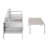 Magers Outdoor Grey 3pc Set-62777225-62777224