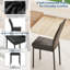 Ensemble de table de salle à manger rectangulaire 7 pièces 7 pièces pour salle à manger, restaurant ou cantine pour 6 personnes-625700269