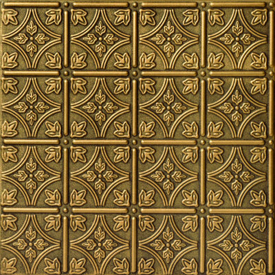 Emma's Flowers 1.64 ft. x 1.64 ft. Glue-Up Polystyrene Ceiling Tile