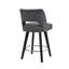 Ensemble de 6 tabourets de bar 26,4 ", pieds en bois massif noir et repose-pieds en métal-1487483739-1487483737