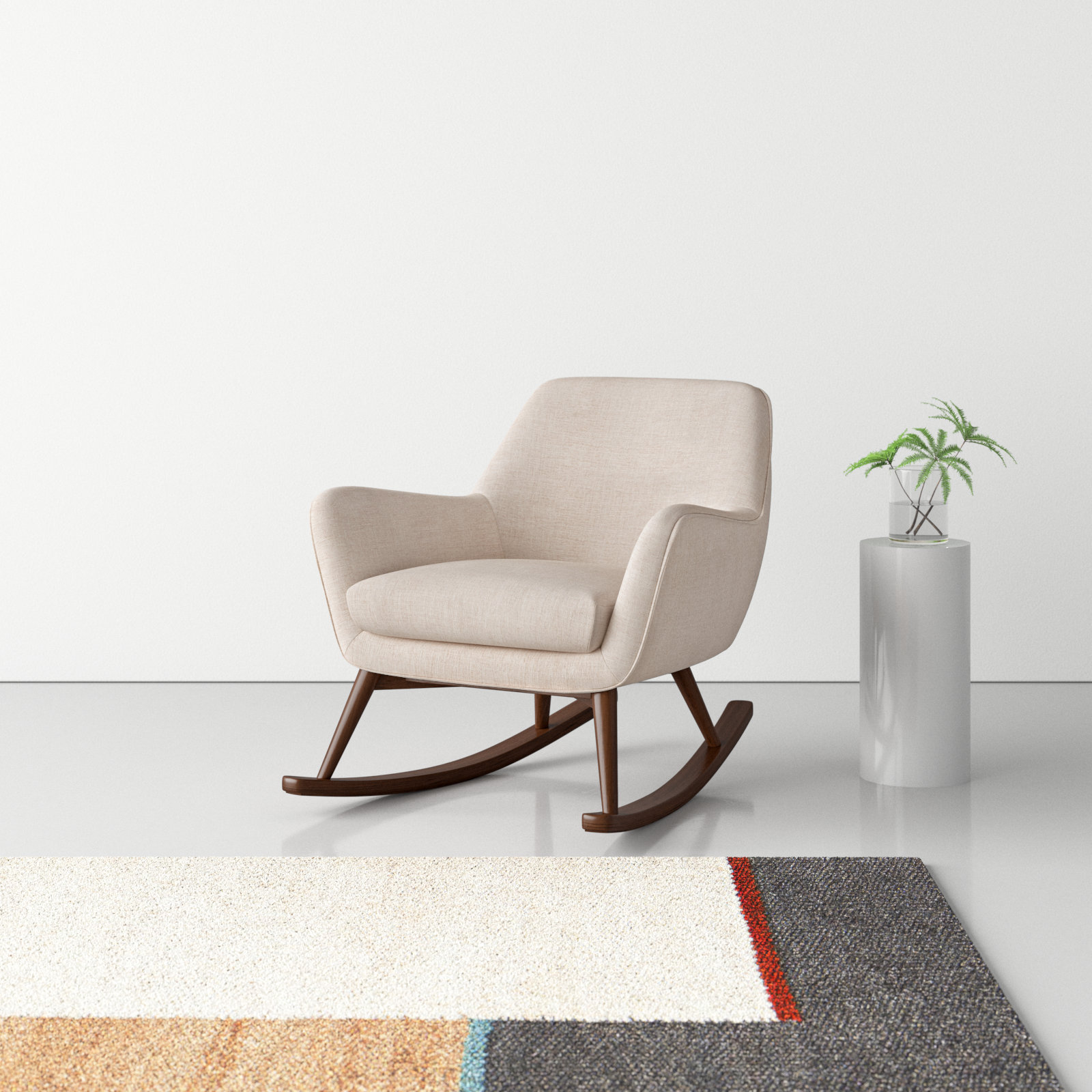 Tye Rocking Chair, Oatmeal