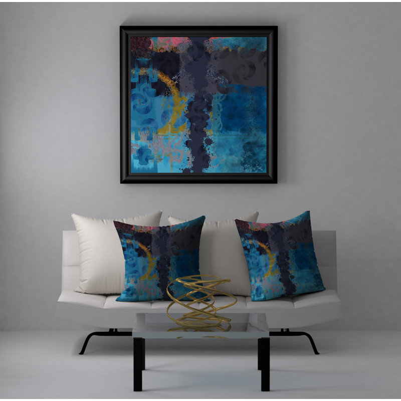  Housse et insert de coussin carré Drool Quiet, 18" x 18"