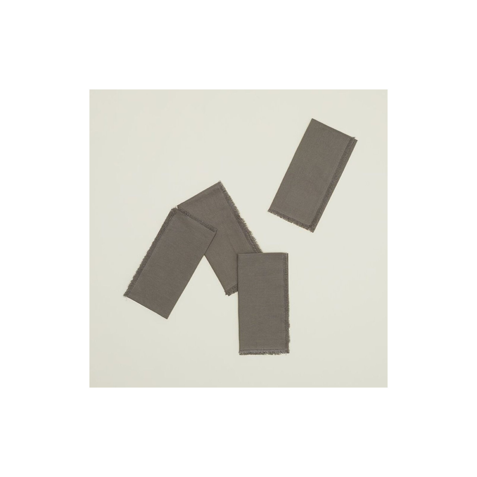 Shanice Essential Dinner Napkin, Dark Gray
