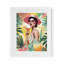 Exotic Summer Cocktail, reproduction encadrée sous verre, conception de Tabz Jones-946810977-946810976