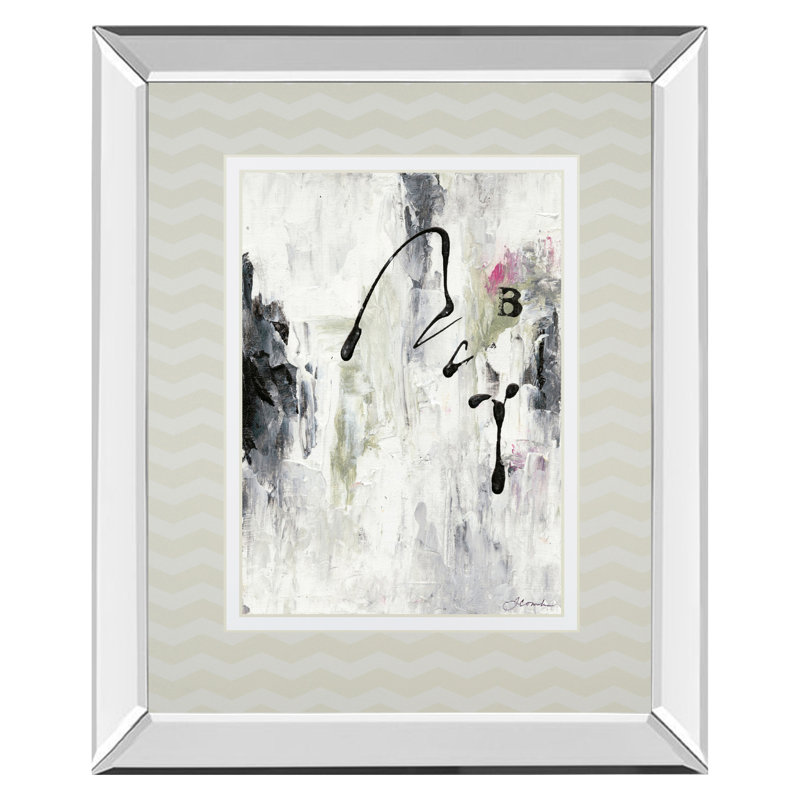 Art mural Magic Energy II - 34 po x 40 po - Cadre en miroir