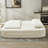 Boneless 80" King-Size Sleeper Sofa Bed Compression Convertible Couch Bed with Blanket-1963441843