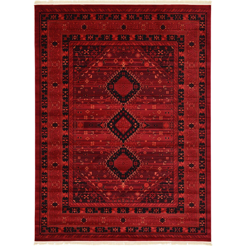 Amro Oriental Indoor Rug, Rectangle 9' x 12'
