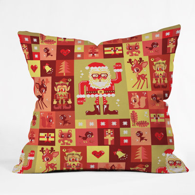 Coussin décoratif intérieur/extérieur christmas