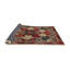 Tapis rouge à motif cachemire-378689156