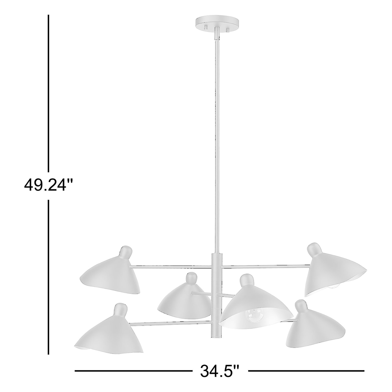 Warhol 6-Light Chandelier