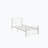 38.64'' Steel Bed Frame with Open Headboard-89150988