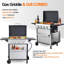 4-burner Propane Gas Grill, Easy-clean Grease Management