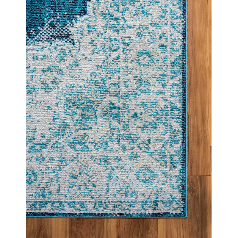 Oriental Indoor Rug, Rectangle 4'1" x 6'1"