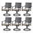Argyri 6 - Person Patio Dining Set with Rectangular Table , Cushions Included