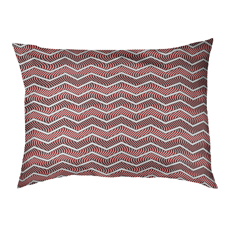Coussin pour chien Chelan, Petit (l 28 po x P 6 po x H 18 po), Rouge