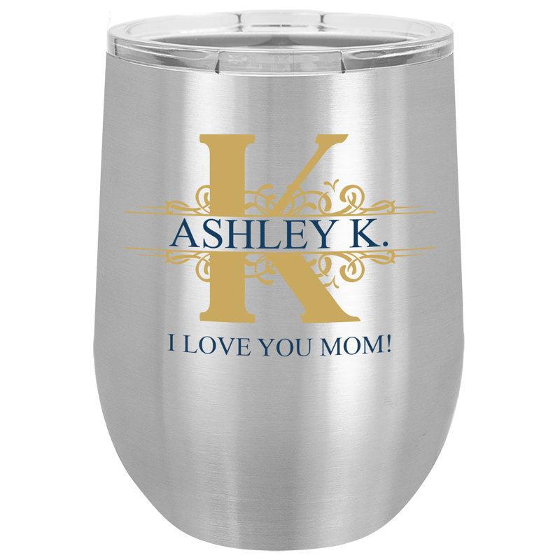 Sofia's Findings 12oz. Stainless Steel Wine Tumbler, Silver