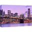 New York City coucher de soleil rose pont architecture paysage urbain rustique moderne-101092463