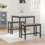 Metal Base Dining Table-320764913-320764916