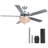 52" Crystal Ceiling Fan with Lights-1519667945