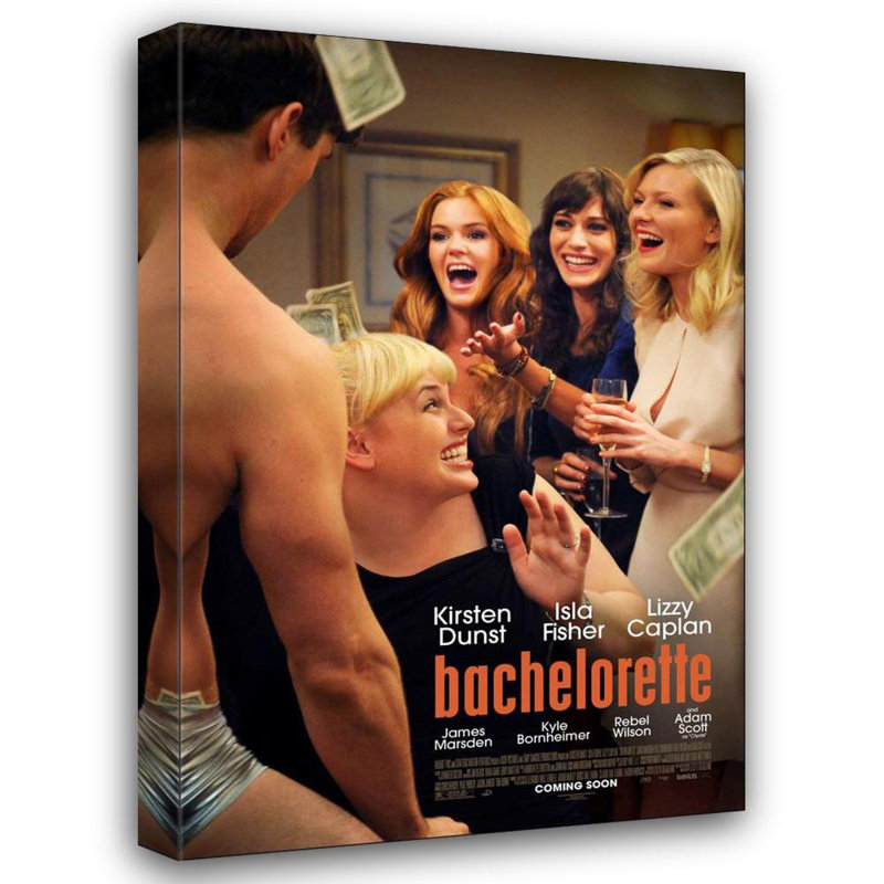 Bachelorette, 18" H x 12" W