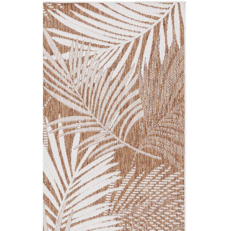 Tapis d'intérieur / extérieur floral Alesso Performance, Tapis de couloir 2 pi 2 po x 6 pi