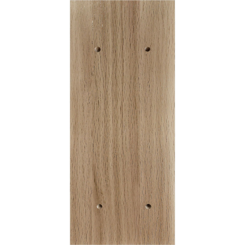 Support traditionnel Hamilton, Chêne rouge, H 7 po x l 3 po x P 5 po