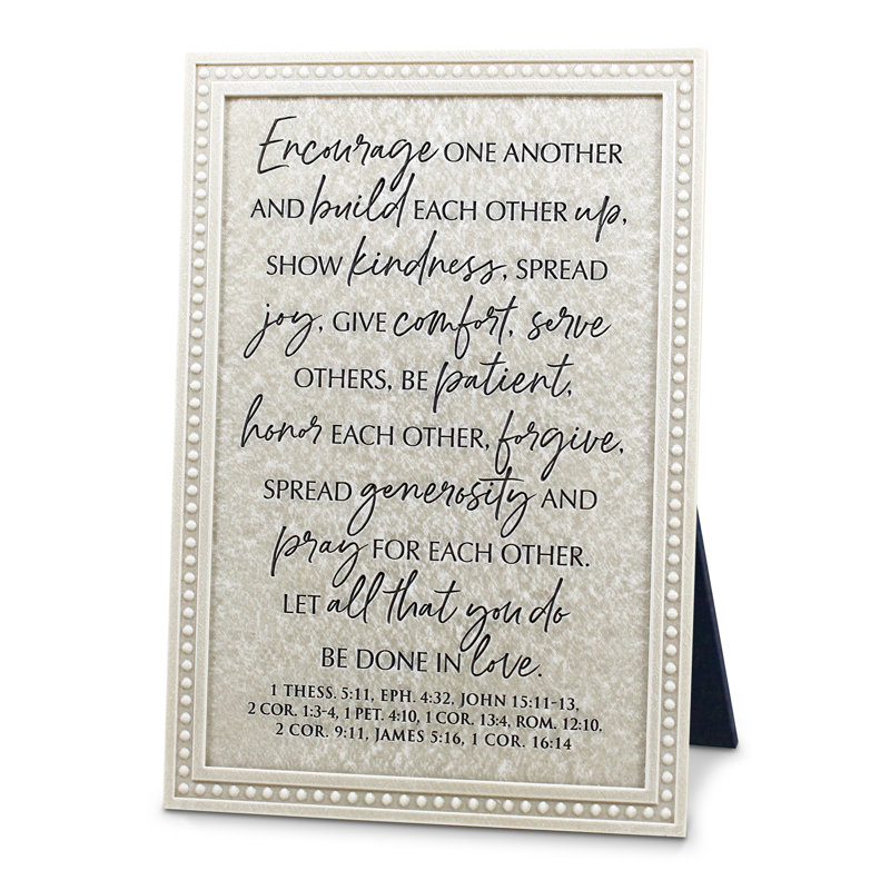 Plaque de table Hereld Done In Love