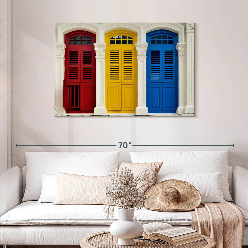 Portes singapouriennes Lilie, H 30 po x l 45 po