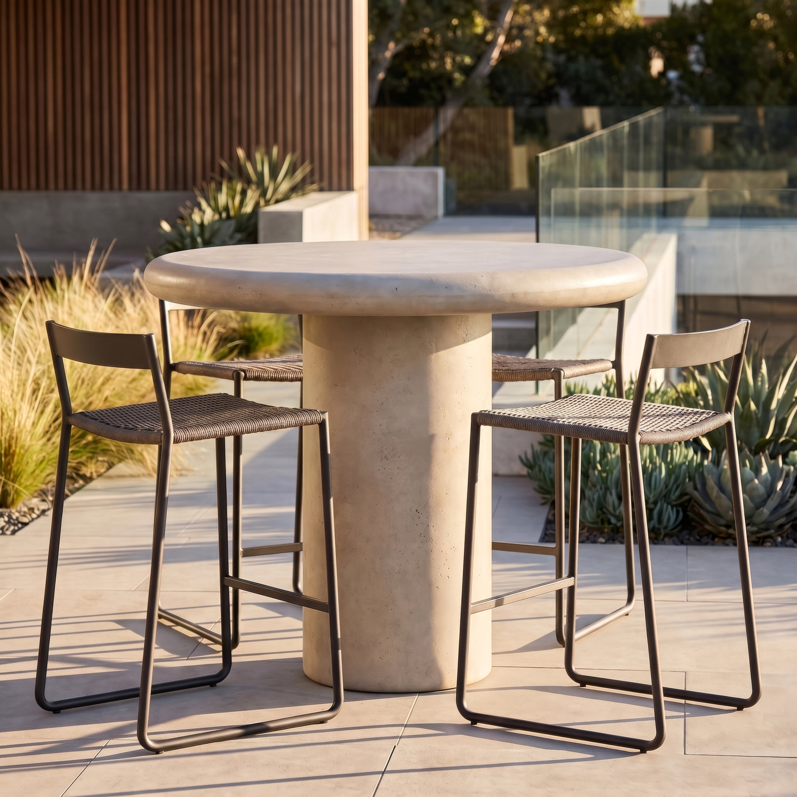 Melanie Dining Table, Dining Height, 47"